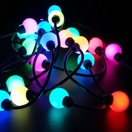 Flexibles Bit-leichte tragbare Freizeitpark-Dekoration des RGB-Pixel-LED Punkt-16