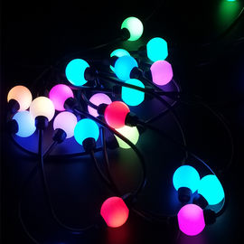Flexibles Bit-leichte tragbare Freizeitpark-Dekoration des RGB-Pixel-LED Punkt-16