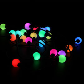 Flexibles Bit-leichte tragbare Freizeitpark-Dekoration des RGB-Pixel-LED Punkt-16