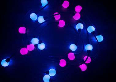 Programmierbare Rgb LED Länge PVCs Weihnachtsder licht-28MM für Feiertags-Verein