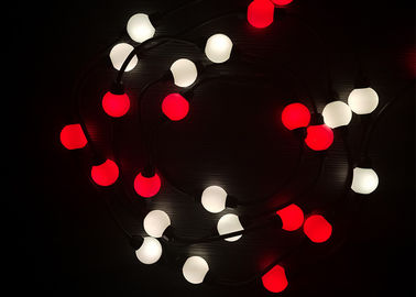 Programmierbare Rgb LED Länge PVCs Weihnachtsder licht-28MM für Feiertags-Verein
