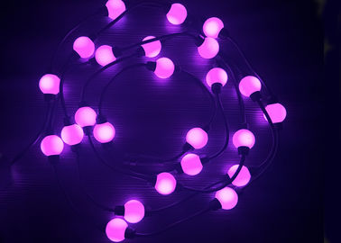 Programmierbare Rgb LED Länge PVCs Weihnachtsder licht-28MM für Feiertags-Verein