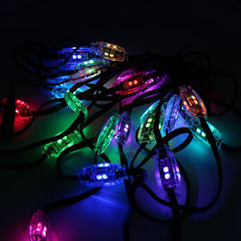 Kiesel-Ketten Wirtschaftswerbung RGB-Kiesel-Licht-bereifte Birne RGB LED