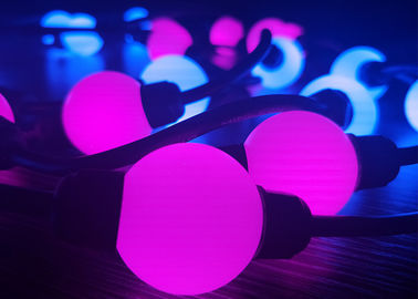 Programmierbare Rgb LED Länge PVCs Weihnachtsder licht-28MM für Feiertags-Verein