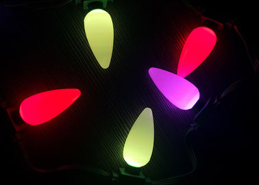 Programmierbare hängende Weihnachtslichter SMD5050 25 Triklits mit bereifter Birne