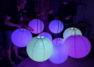 Bunte RGB Bereich-Weihnachtslichter IP65 des Licht-Kugel-dauerhafte Bau-LED